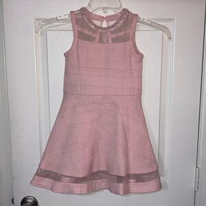 Fancy pink Place dress size smalll 5/6